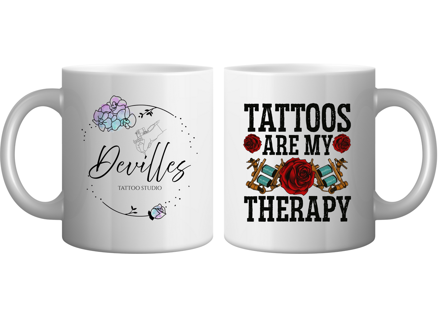 Devilles Mug - Tattoos are my therapy
