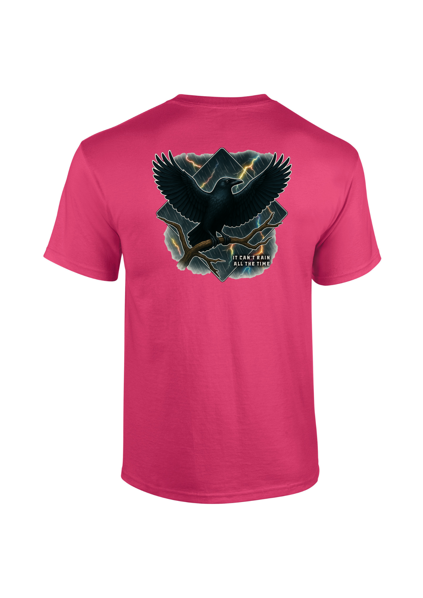 It Can't Rain All The Time Crow T-shirt