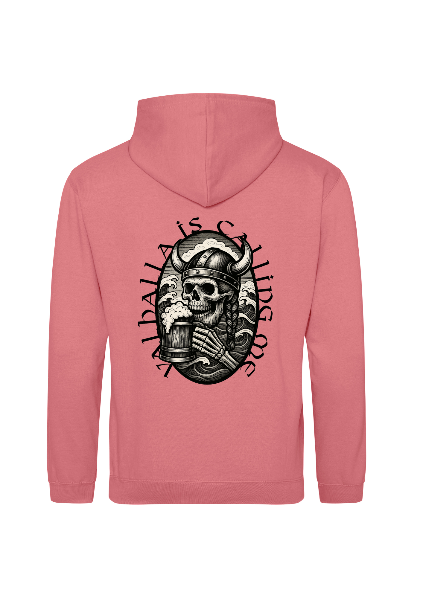 Viking Skull & Helmet Hoodie