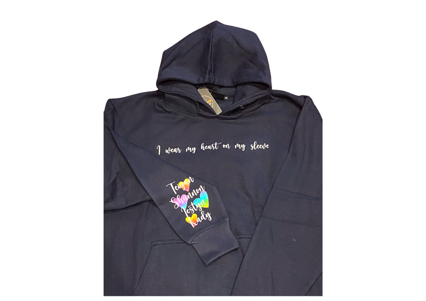 I Wear My Heart On My Sleeve Hoodie