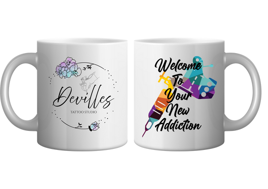Devilles Mug - Welcome To Your New Addiction