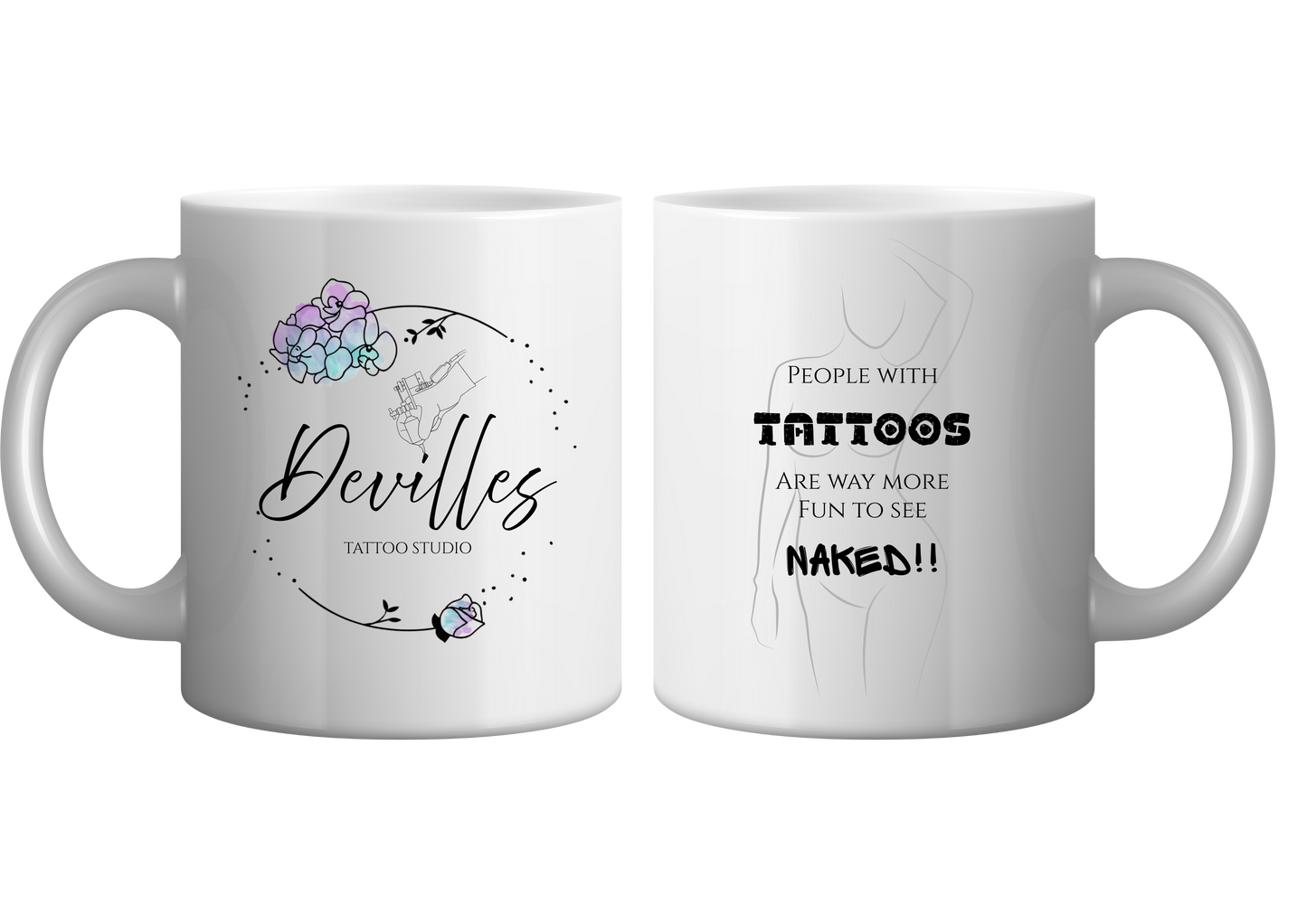 Devilles Mug - People With Tattoos
