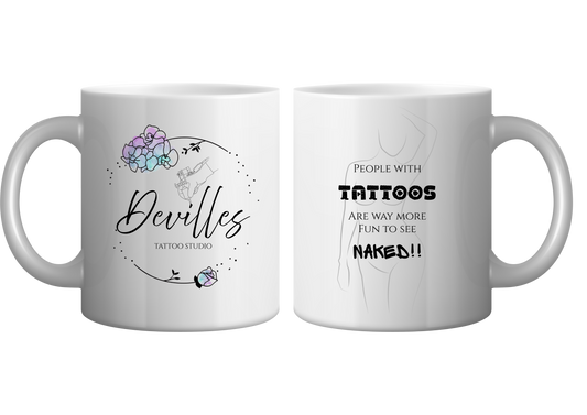 Devilles Mug - People With Tattoos