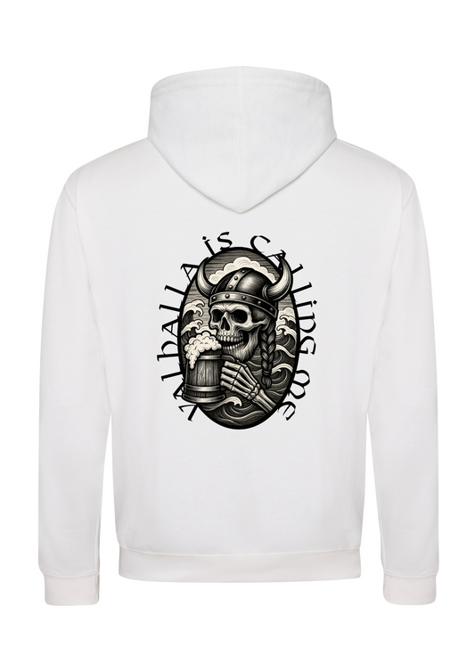 Viking Skull & Helmet Hoodie